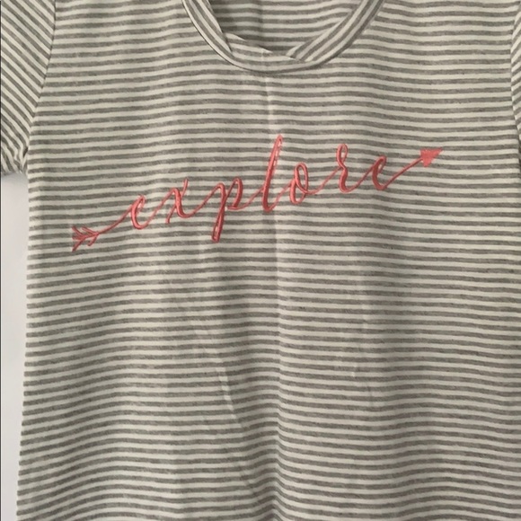 Maurice’s Pink Embroidered Explore Soft Tshirt - Picture 2 of 7